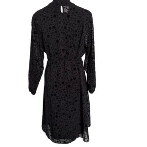 Black Star Pattern Dress